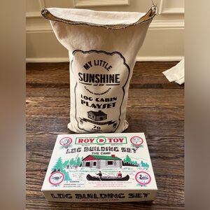 Used Lincoln Logs toy sets